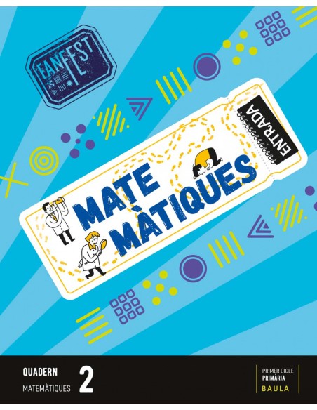 QUADERN MATEMATIQUES 2ºPRIMARIA FANFEST CATALUNYA 2023